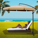 NNEDSZ 3M Outdoor Umbrella - Beige
