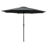 NNEDSZ Outdoor Umbrella 3m Umbrellas Garden Beach Tilt Sun Patio Deck Pole UV