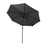 NNEDSZ Outdoor Umbrella 3m Umbrellas Garden Beach Tilt Sun Patio Deck Pole UV