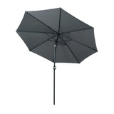 NNEDSZ Outdoor Umbrella 3m Umbrellas Garden Beach Tilt Sun Patio Deck Shelter