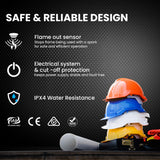 NNEMB 50KW Portable Industrial Diesel Indirect Forced Air Space Heater