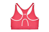 NNEKG Under Armour Womens Armour Mid Keyhole Bra (Brilliance White Size L)