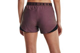 NNEKG Under Armour Womens Play Up 3.0 Shorts (Ash Plum Black Black Size XL)