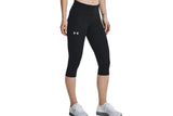 NNEKG Under Armour Womens Fly Fast Speed Capri Tights (Black Black Reflective Size XL)