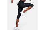 NNEKG Under Armour Womens Fly Fast Speed Capri Tights (Black Black Reflective Size XL)