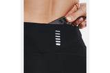 NNEKG Under Armour Womens Fly Fast Speed Capri Tights (Black Black Reflective Size L)