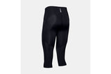 NNEKG Under Armour Womens Fly Fast Speed Capri Tights (Black Black Reflective Size L)