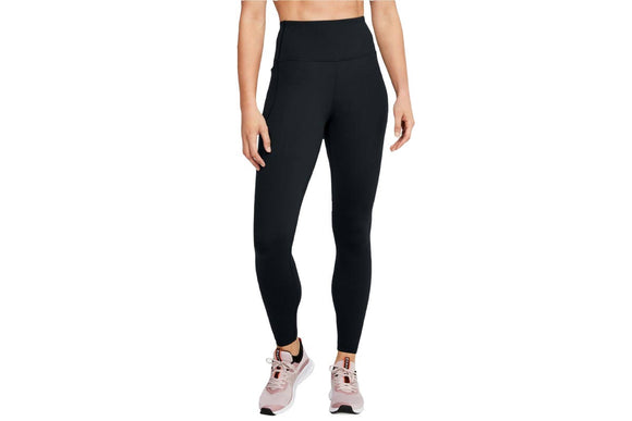 NNEKG Under Armour Womens Meridian Tights (Black Metallic Silver Size XL)