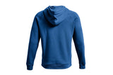 NNEKG Under Armour Mens Rival Fleece Big Logo Hoodie (Victory Blue Onyx White Size 2XL)
