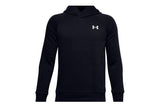 NNEKG Under Armour Boys Rival Cotton Hoodie (Black Onyx White Size S)