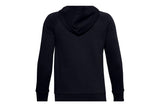 NNEKG Under Armour Boys Rival Cotton Hoodie (Black Onyx White Size M)