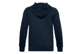 NNEKG Under Armour Boys Rival Cotton Hoodie (Academy Onyx White Size S)