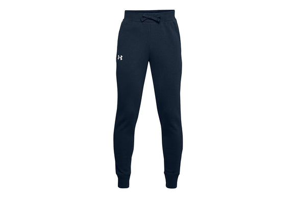 NNEKG Under Armour Boys Rival Cotton Pants (Academy Onyx White Size M)