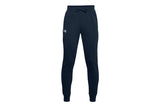 NNEKG Under Armour Boys Rival Cotton Pants (Academy Onyx White Size XS)