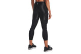 NNEKG Under Armour Womens Iso Chill Run Ankle Tights (Black Black Reflective Size XL)