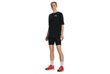 NNEKG Under Armour Womens Oversized Graphic Short Sleeve Tee (Black White Size M)