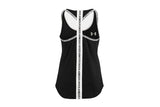 NNEKG Under Armour Girls Knockout Tank (Black White Size XS)
