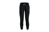 NNEKG Under Armour Womens Rival Fleece Mesh Pants (Black White Size S)