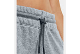NNEKG Under Armour Womens Rival Fleece Mesh Pants (Steel Medium Heather Black Size XL)
