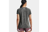 NNEKG Under Armour Womens Tech Twist Graphic Short Sleeve Tee (Jet Grey White Size XL)