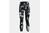 NNEKG Under Armour Womens Meridian Print Ankle Tights (Black Metallic Silver Size S)