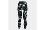 NNEKG Under Armour Womens Meridian Print Ankle Tights (Black Metallic Silver Size S)