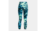NNEKG Under Armour Womens Meridian Print Ankle Tights (Aqua Foam Metallic Silver Size XL)