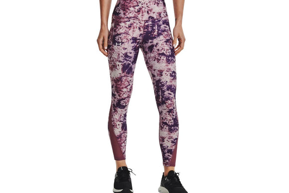 NNEKG Under Armour Womens Heatgear Armour Ankle Tights (Ash Plum White Size L)