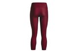 NNEKG Under Armour Womens Heatgear Armour Ankle Tights (League Red Dark Maroon Size M)
