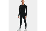 NNEKG Under Armour Womens Cosy Blocked Tights (Black White Size M)