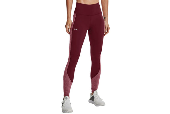 NNEKG Under Armour Womens Cosy Blocked Tights (League Red White Size XL)