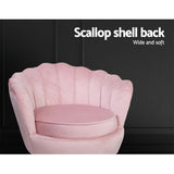 NNEDSZ Armchair Lounge Chair Accent Armchairs Retro Single Sofa Velvet Pink