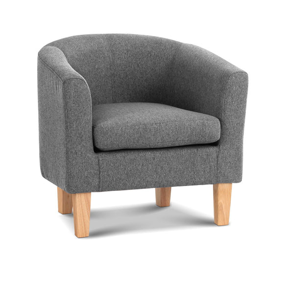 NNEDSZ Fabric Armchair - Grey