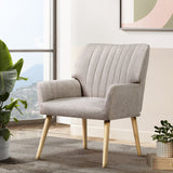 NNEDSZ Armchair Lounge Chair Armchairs Accent Chairs Sofa Couch Fabric Beige