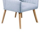 NNEDSZ Armchair Lounge Chair Armchairs Accent Chairs Sofa Couch Fabric Grey