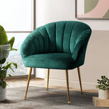 NNEDSZ Armchair Lounge Chair Accent Armchairs Chairs Velvet Sofa Green Couch