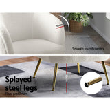 NNEDSZ Armchair Lounge Chair Accent Chairs Armchairs Sherpa Boucle Sofa White