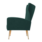 NNEDSZ Armchair Lounge Chairs Accent Armchairs Chair Velvet Sofa Green Seat