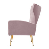 NNEDSZ Armchair Lounge Chair Accent Armchairs Chairs Velvet Sofa Pink Seat