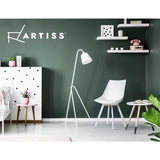 NNEDSZ Set of 2 Lylette Dining Chairs Cafe Chairs PU Leather Padded Seat White