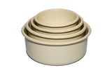 NNEKG urbanStyle Romanian Enamelware Round Bowl 4 Piece Set (Cream 10cm 12cm 14cm & 16cm)