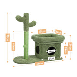 NNEOBA Cactus Cat Tree Toy