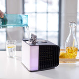 NNEDSZ evaSMART Personal Portable Air Cooler and Humidifier, Urban Grey
