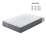 NNEDSZ Eurotop Spring Mattress King
