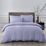 NNEDSZ  Comfort 2000TC Quilt Cover Set Bamboo Cooling Hypoallergenic Breathable - King - Lilac Grey