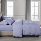 NNEDSZ  Comfort 2000TC Quilt Cover Set Bamboo Cooling Hypoallergenic Breathable - King - Lilac Grey