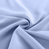 NNEDSZ Comfort 2000TC 6 Piece Bamboo Sheet & Quilt Cover Set Cooling Breathable King Light Blue
