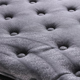 NNEDSZ  Decor Bamboo Charcoal Mattress Pocket Spring Pillowtop 5 Zone 32cm Depth - King - Charcoal