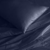 NNEDSZ Comfort 1000TC Hotel Grade Bamboo Cotton Sheets Pillowcases Set Ultrasoft Queen Royal Blue