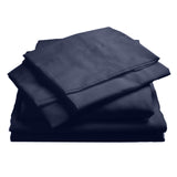 NNEDSZ Comfort 1000TC Hotel Grade Bamboo Cotton Sheets Pillowcases Set Ultrasoft Queen Royal Blue